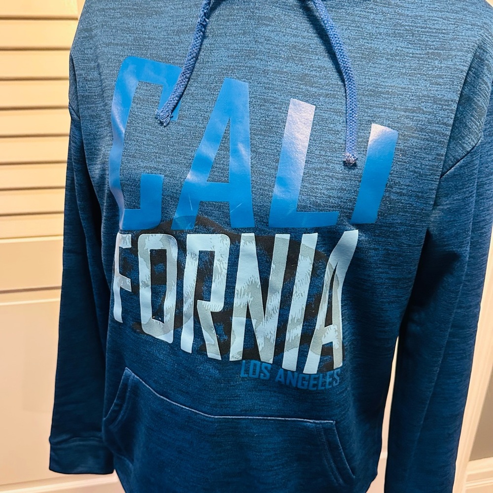 Stylish Blue California Los Angeles Women's Hoodie